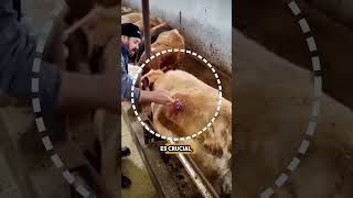 ¿Sabías que así se salva a las vacas de una peligrosa hinchazón shorts [upl. by Laszlo377]