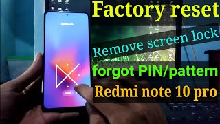 Factory Reset Redmi Note 10 Pro [upl. by Judie]