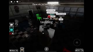 Possessor  Roblox Possessor Very Short Montage  ExploiterHacker  in my game [upl. by Laith]