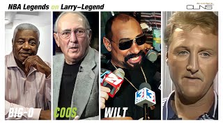 NBA Legends on Larry Bird Basketball Instincts [upl. by Kenzie]