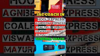 3Ac In Hool Express agnibeenaexpress train shorts [upl. by Aneehsal]