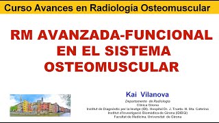 615 RM avanzadafuncional en el sistema osteomuscular [upl. by Pisano]