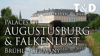 Augustusburg and Falkenlust Palaces Brühl 🇩🇪 Germany [upl. by Nailluj124]