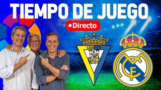 Directo del Cádiz 02 Real Madrid en Tiempo de Juego COPE [upl. by Bertilla]