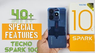 Tecno Spark 10C Tips amp Tricks  40 Special Features amp hidden Settings [upl. by Ardnuat616]