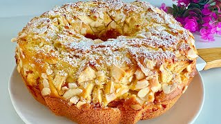 Una torta di mele che si scioglie in bocca Tutti cercano questa ricetta semplice e delizioso [upl. by Atteuqram]