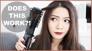 First Impression BABYLISS BIG HAIR SPINNING HOT AIR STYLER [upl. by Alleul939]