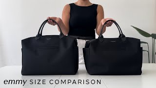 Emmy Diaper Bag Size Comparison [upl. by Anekahs]