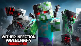 I Survived the Wither Infection in Hardcore Minecraft [upl. by Huttan233]