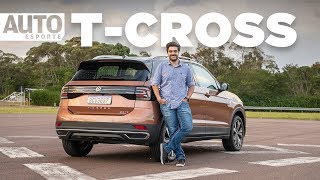 Apesar de pequeno Volkswagen TCross é rival à altura de Creta e HRV [upl. by Thaxter]