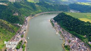 HD  Loreley  Lorelei  vonfrom DVDBluray Weltwunder Rheintal The Rhine Valley [upl. by Yerfdog352]