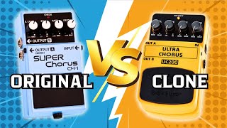 Boss CH1 vs Behringer UC100 Chorus shootout [upl. by Gretta246]