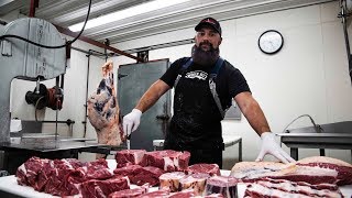 How to Butcher a Cow  ENTIRE BREAKDOWN  by The Bearded Butchers [upl. by Kenny]