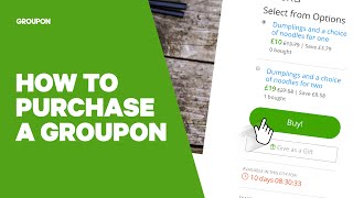 How to Purchase a Groupon Deal [upl. by Reisch803]