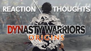 NEW Dynasty Warriors Game REVEALED  Dynasty Warriors Origins Reaction amp Thoughts [upl. by Goldman]