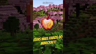 Os itens mais RAROS de MINECRAFT segundo a MOJANG [upl. by Vergne]