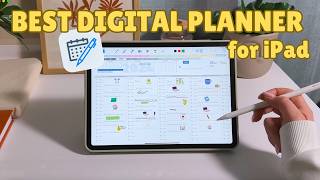 You NEED this digital planner for iPad  NEW features  Apple Pencil [upl. by Ij766]