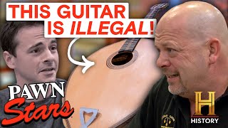 Pawn Stars 7 Rare and Valuable Guitars [upl. by Orvan]