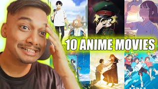 Top 10 Anime Movies to Watch in 2024 Hindi [upl. by Arotahs587]