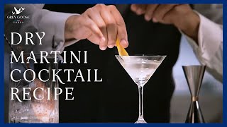 The Perfect Dry Martini  Grey Goose Vodka [upl. by Ancier770]