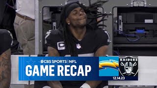 Raiders score MOST POINTS IN FRANCHISE HISTORY in win over Chargers I Game Recap I CBS Sports [upl. by Saraiya863]