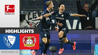 Bochum Steals A Point Late  VfL Bochum  Bayer 04 Leverkusen 11  Highlights  MD 10 – Bundesliga [upl. by Eenahs]