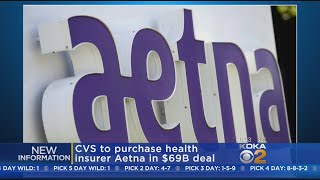 CVS Makes 69 Billion Offer For Insurer Aetna [upl. by Aeel1]