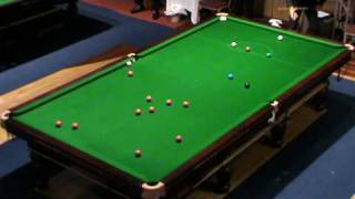 me against Luca Brecel european snooker 2010 [upl. by Bron]