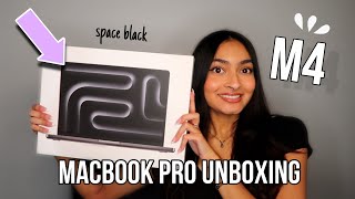 NEW M4 MacBook Pro Unboxing  First Impressions [upl. by Margie]