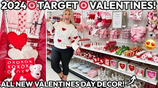 NEW 2024 TARGET VALENTINES DAY DECOR 💕  Target Valentines Day Decorations For Your ENTIRE Home [upl. by Elorak]