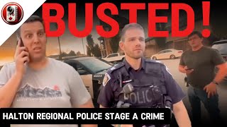 Law Enforcement Officers CAUGHT STAGING A CRIME  All Funded By Canadian Tax Dollars  reaction [upl. by Neiluj354]