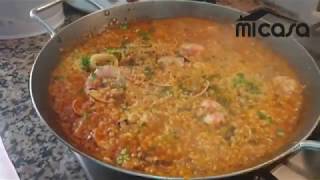 Paella de marisco paso a paso [upl. by Juliette]