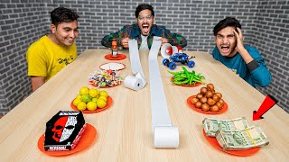 Spin The Paper Roll Challenge  रोल घुमाओ और जीतो धांसू इनाम  Looser Will Eat Jolochip [upl. by Tabina742]