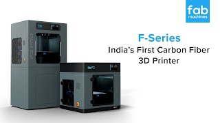 Meet the F3 and F3 Pro Indias first Carbon Fiber 3D Printer [upl. by Yortal]