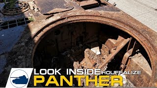 Look Inside the Houffalize Panther  Panther Restoration  Bastogne Barracks Part 1 [upl. by Pelligrini]