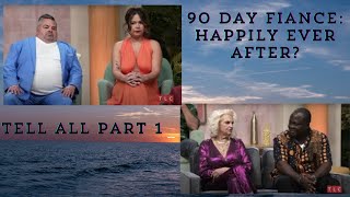 90 Day Fiance Happily Ever After Season 8 Tell All Part 1 [upl. by Skippy922]