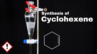 Cyclohexene from Cyclohexanol  Dehydration of alcohol [upl. by Ainavi480]