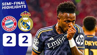 Bayern Munich vs Real Madrid 22  All Goals amp Highlights  UEFA Champions League [upl. by Anier]