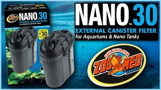 Zoo Med Nano™ 30 External Canister Filter [upl. by Aura]