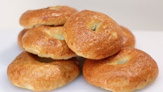 How to Make Bagels  Easy Homemade From Scratch Bagel Recipe [upl. by Bearnard]