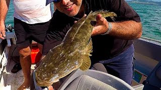 AWESOME DAY FISHING THE LAKE for FLATHEAD WHITING TAILOR BREAM [upl. by Kippar]