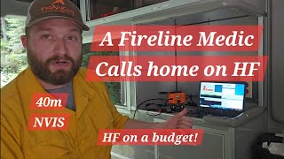 A Fireline Medic Calls Home on Amateur Radio [upl. by Epps]