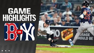 Red Sox vs Yankees Game Highlights 7524  MLB Highlights [upl. by Idnyl970]