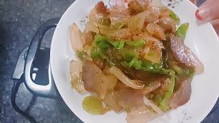 แฮมหยุนหนานผัดต้นหอมกับพริกเขียว Yunnan Ham W Onion amp Green Chili Easy Recipe Immys Kitchen [upl. by Gabel477]