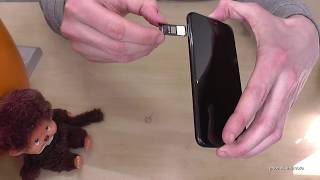 Huawei P20 Lite How to insert the SIM card Installation of the nano SIM cards [upl. by Thurmond423]