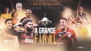 Chamada da FINAL da Libertadores 2022 no SBT  Flamengo x AthleticoPR [upl. by Bortz132]