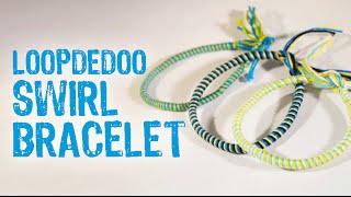 Loopdedoo Swirl Bracelet Tutorial [upl. by Rowan]