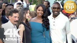 Yardie premiere arrivals and photocall Idris Elba Sabrina Dhowre Stephen Graham Aml Ameen [upl. by Enoryt]