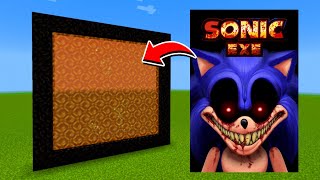 How to Make A Portal To The SonicExe Dimension in Minecraft [upl. by Htabazile]