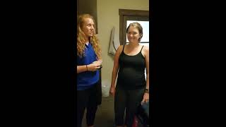 PREGNANCY Low Back Pain Chiropractic Adjustment  Pro Chiropractic Bozeman MT [upl. by Pammie]